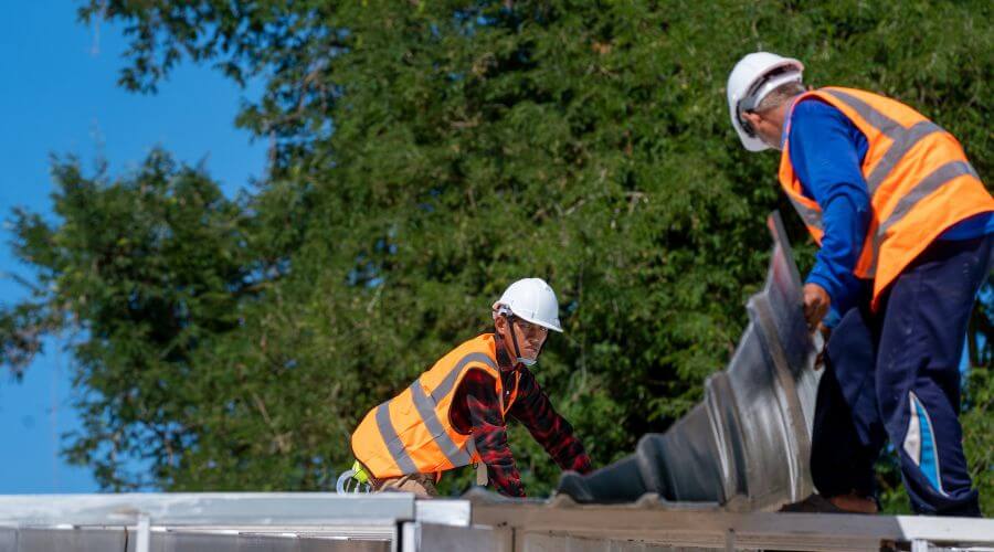 Professional new roof installation services in Tewksbury, MA